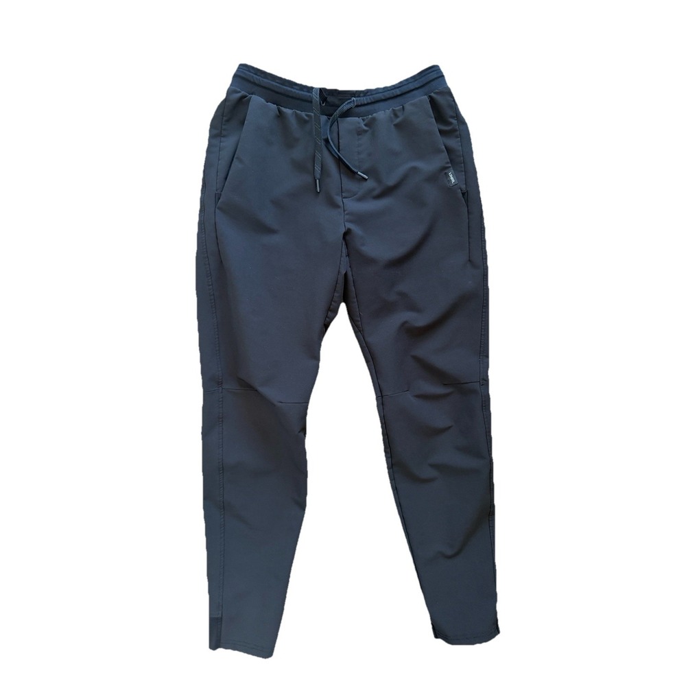 UNRL Pants Mens Small Black Performance Jogger Athletic Stretch Zip Pocket